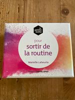 Cartes « Sortir de la routine »